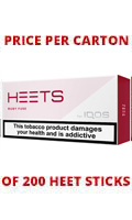 Heets Ruby Fuse Cigarettes pack