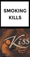 Kiss Brown Effect Cigarettes pack