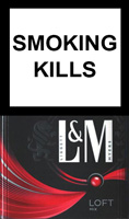 L&M Liggett Myers Loft Mix Cigarettes pack