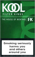 Kool Menthol Cigarettes pack