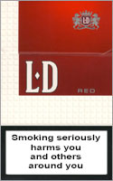LD Red Cigarettes pack